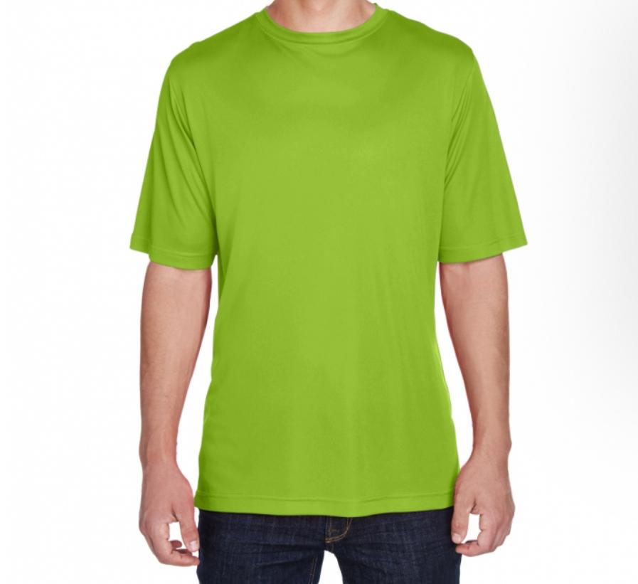 12 camisetas manga corta 100% poliéster