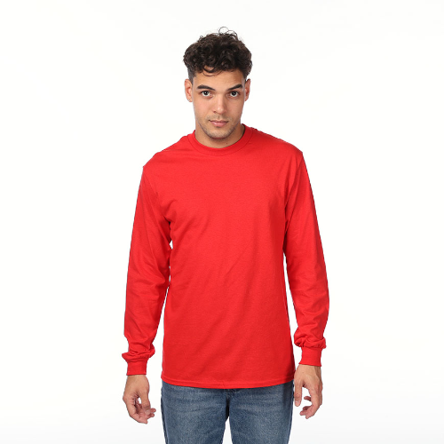 camisas manga larga de algodon suave